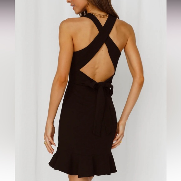 LOOKING FOR ME DRESS BLACK - Picture 3 of 6